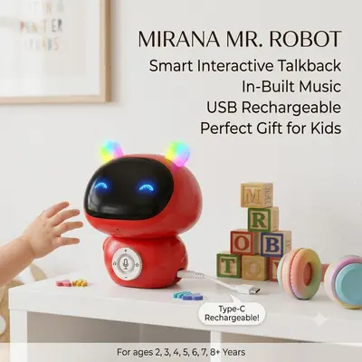 Mirana Mr. Robot Smart Interactive Talkback Toy