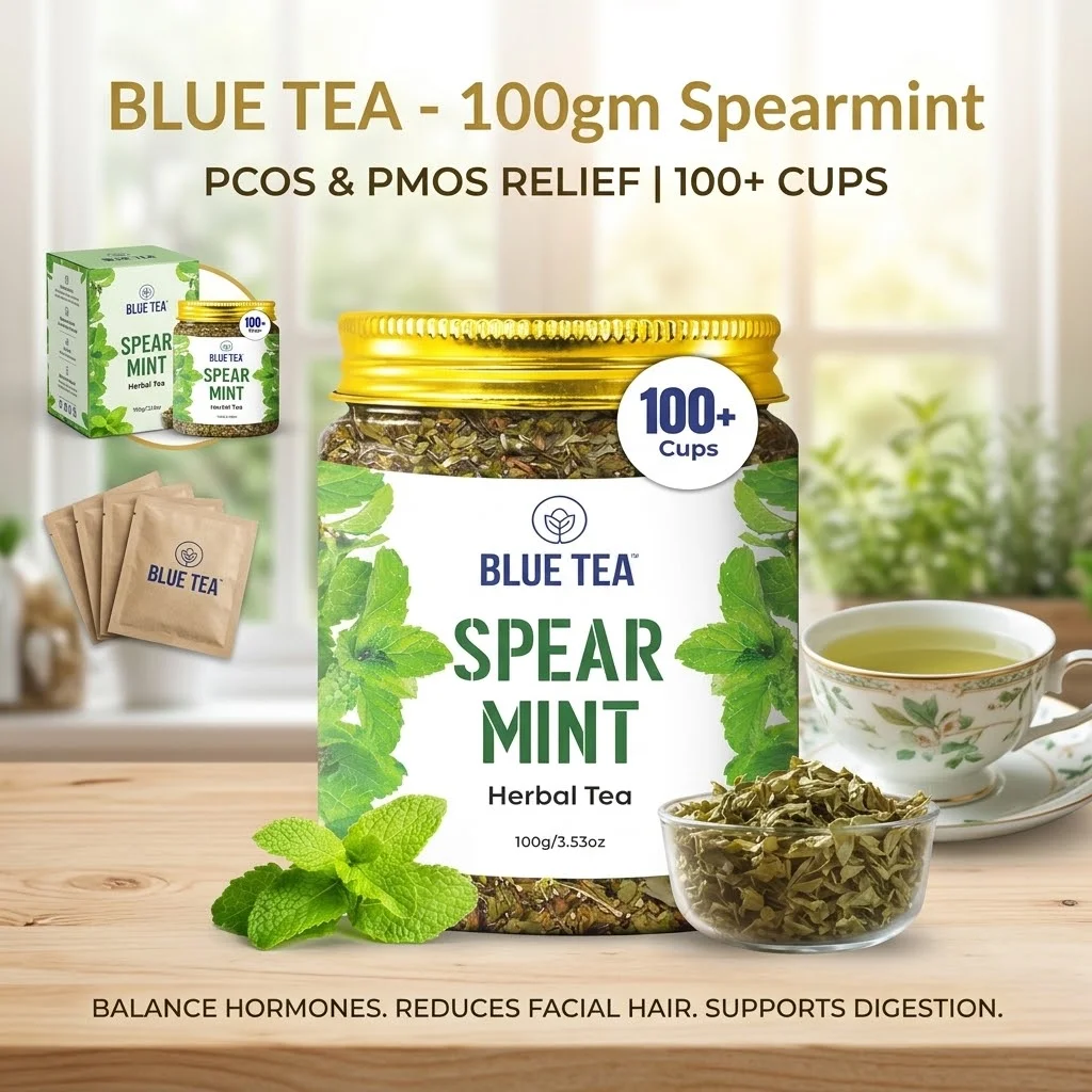 Blue Tea Spearmint Herbal Tea 100g