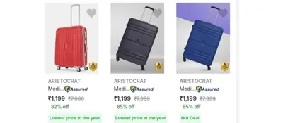 Aristocrat Suitcases - Buy Aristocrat Suitcases Online at Best Prices In India | Flipkart.com