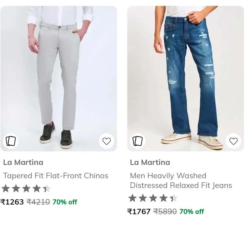 AJIO Loot : Price Drop On Premium Brands.