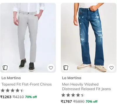 AJIO Loot : Price Drop On Premium Brands.