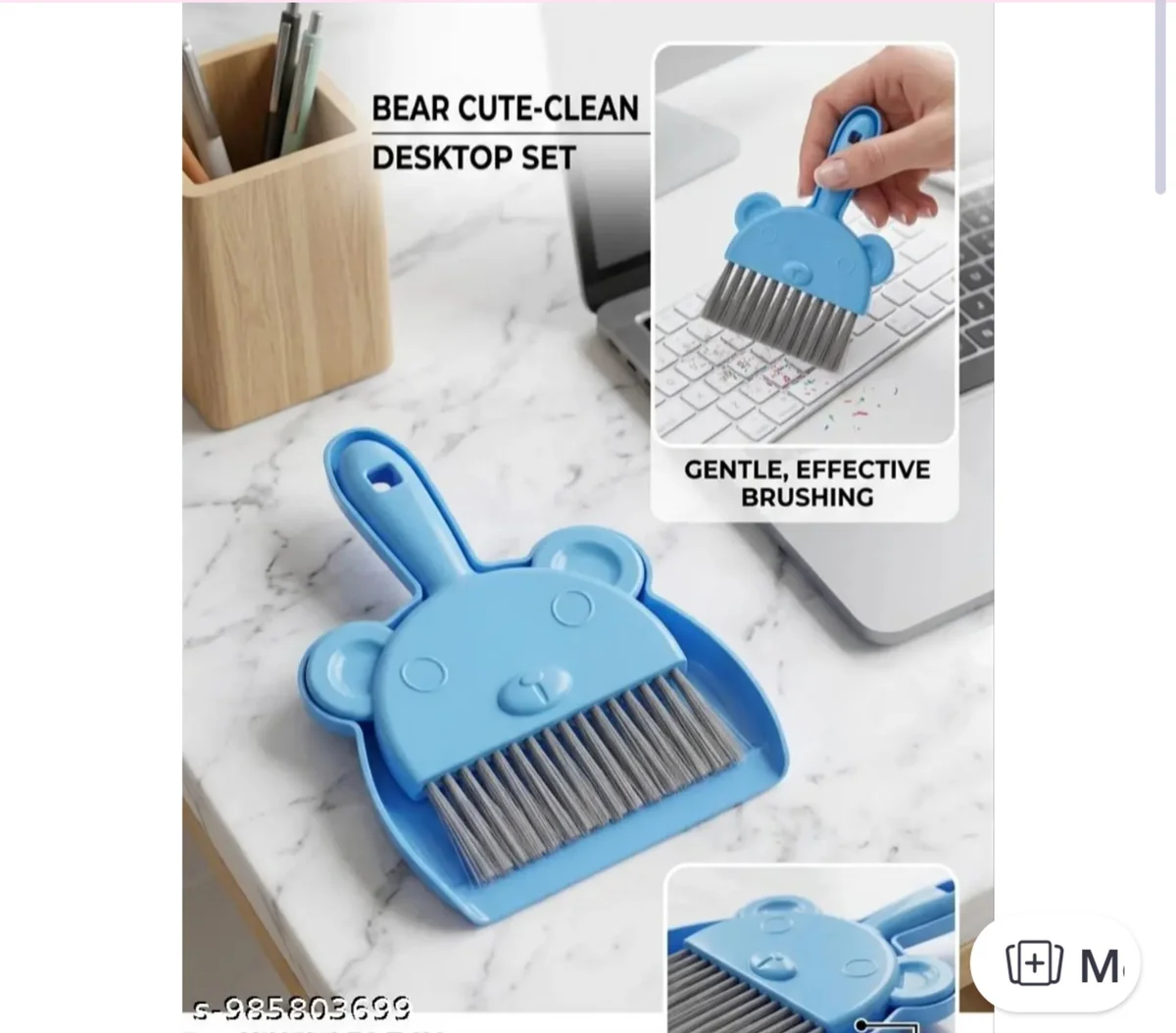 Mini Dustpan Supdi with Brush Broom Set for Multipurpose Cleaning Laptops...