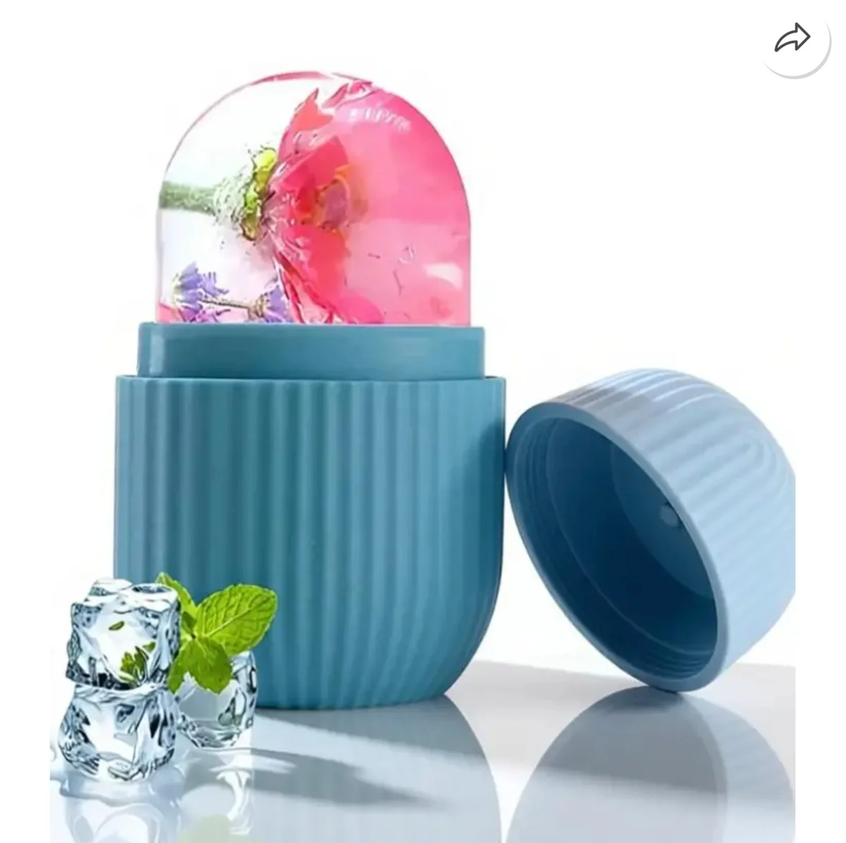 Jensi Enterprise Blue, Pink, Multicolor Silicone Ice Ball Tray (Pack of1)
