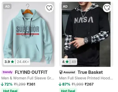 Flipkart Loot : Sweatshirt Under