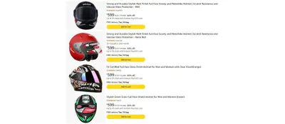 Flat 60% OFF On Stiss Helmet