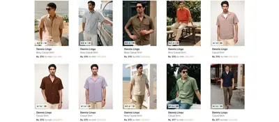 Upto 80% off on DennisLingo Clothing