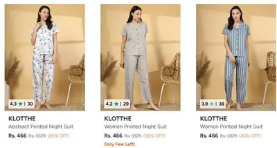 Myntra | Upto 85% Off On Klotthe Clothing
