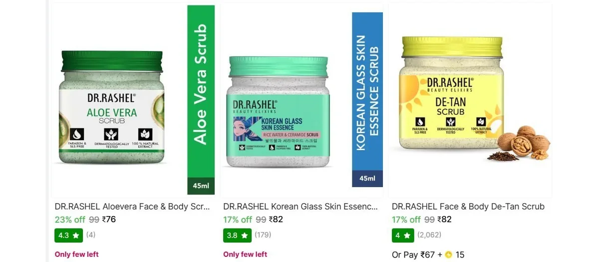 Dr Rashel Scrub From ₹76