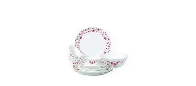 Cello Opalware Dinner Set, 19 Pieces .