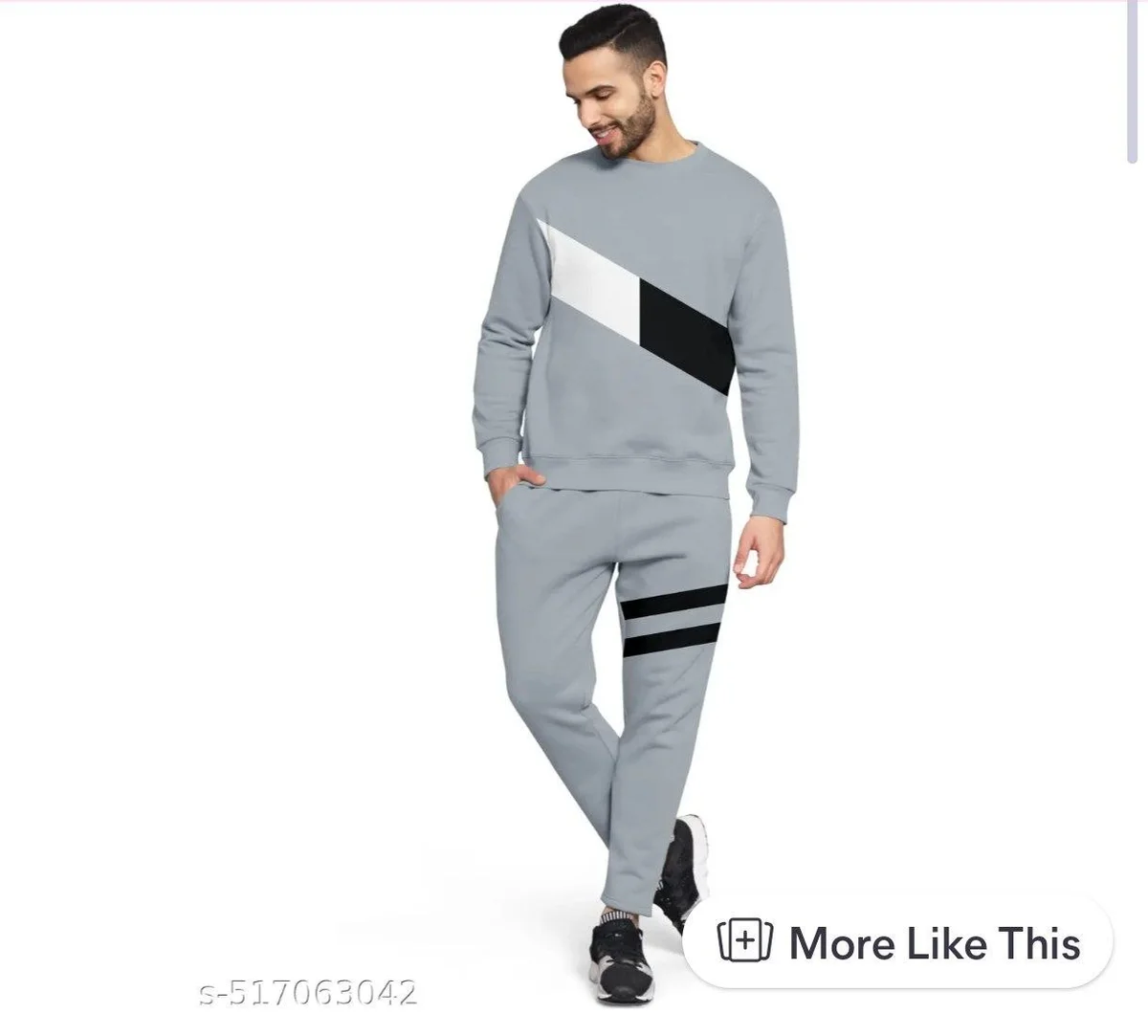 New Trending Summer Night Suit Grey-01...