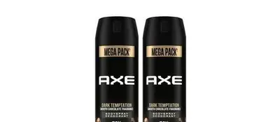 AXE Dark Temptation Long Lasting For Men (Pack of 2) Body Spray  -  For Men