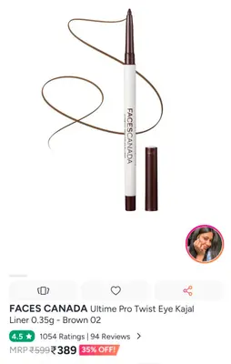 Myntra | Faces Canada Kajal - Upto 35% Off!