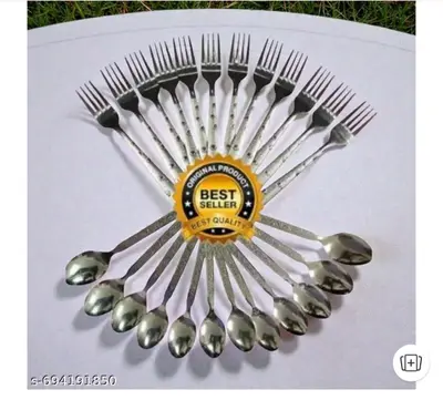 24-Piece Stainless Steel Cutlery Set