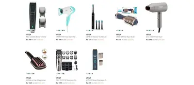Vega Personal Care Grooming and Styling Appliances