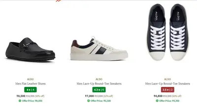 Ajio | ALDO 50% Off