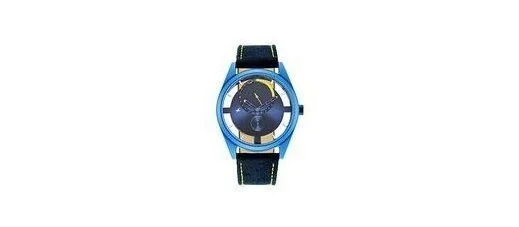 Fastrack Men Plastic Revibe Analog Blue Dial Watch-3256Pf01, Band Color-Blue