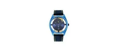 Fastrack Men Plastic Revibe Analog Blue Dial Watch-3256Pf01, Band Color-Blue