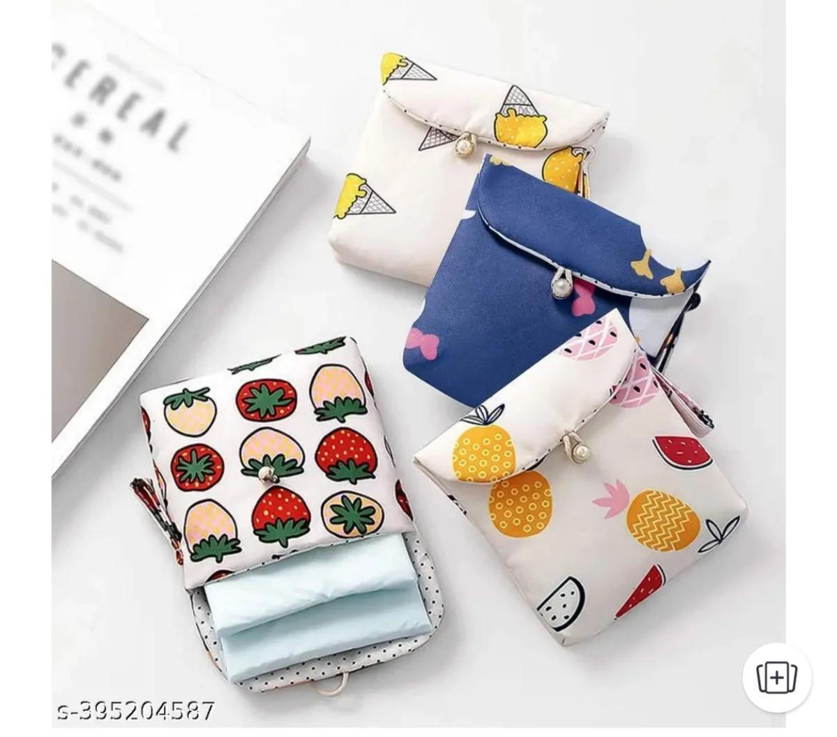 Travel Sanitary Bag (Pack of 2)...