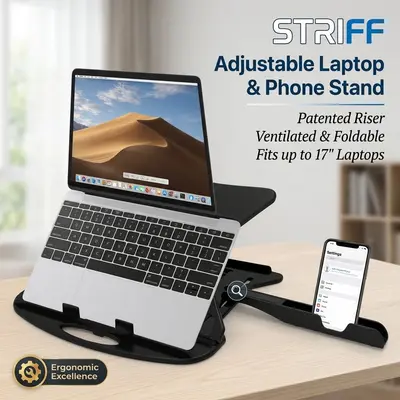 STRIFF Adjustable Portable Laptop Stand